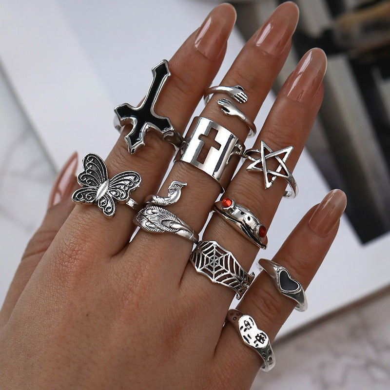 Gothic Ring Set
